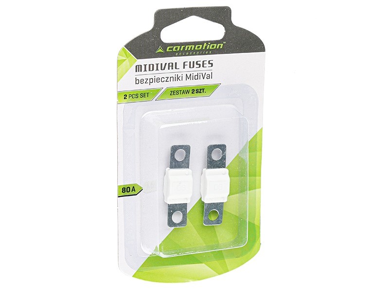 Fusibles MIDIVAL, 80A, 2 pcs