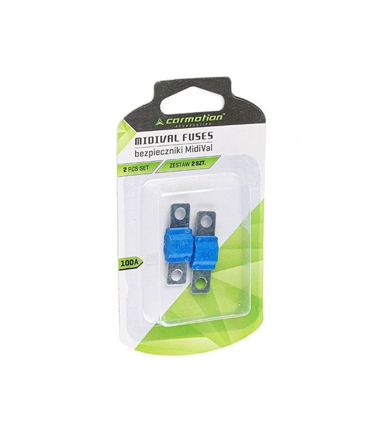 Fusibles MIDIVAL, 100A, 2 pcs