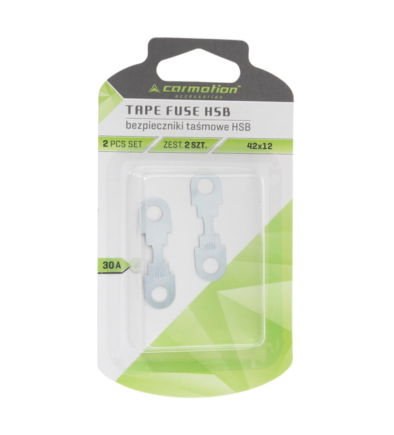 Fusibles ruban  HSB 42x12 mm, 30A, 2 pcs