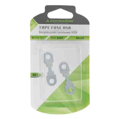 Fusibles ruban  HSB 42x12 mm, 50A, 2 pcs