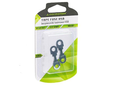 Tape fuses HSB 42x12 mm, 110A, 2 pcs