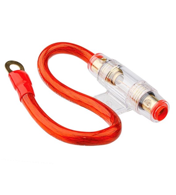 AGU glass fuse holder up to 60A with 30 cm 20 mm2 cable