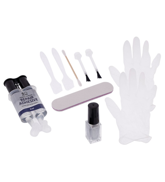 Kit de réparation de jantes alu, 12 pcs
