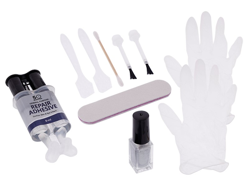 Kit de réparation de jantes alu, 12 pcs