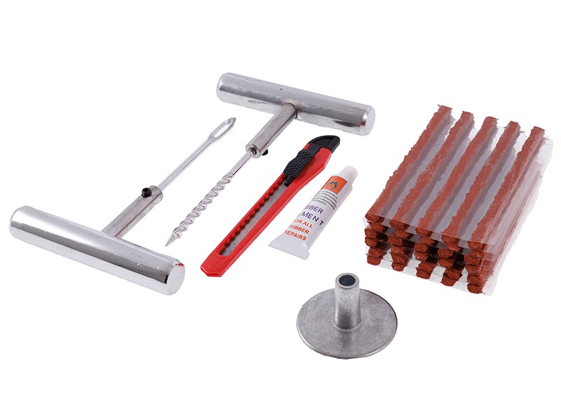 Tubeless tire repair kit, 35 pcs