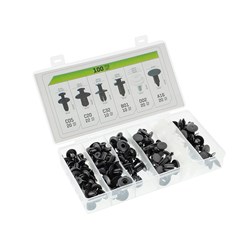 Clips de sellerie automobile, lot de 100 pcs