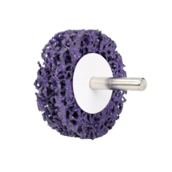 Dysk trzpieniowy z włókniny do usuwania rdzy, FI 50 mm x 15 mm, heavy duty
