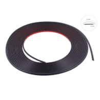 Listwa dekoracyjna, czarny mat, 6 mm x 8 m (86170)