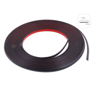 Listwa dekoracyjna, czarny mat, 9 mm x 8 m (86171)