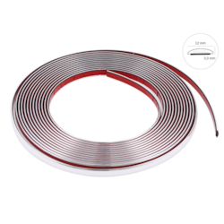 Listwa dekoracyjna, chrom, 12 mm x 8 m (58990)