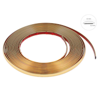 Listwa dekoracyjna, złota, 12 mm x 8 m (86745)