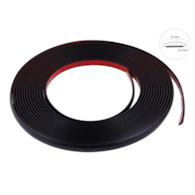 Listwa dekoracyjna, czarny mat, 12 mm x 8 m (86172)