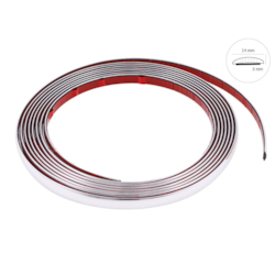 Listwa dekoracyjna, chrom, 14 mm x 5 m (58995)