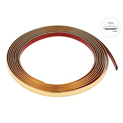 Zierleiste, golden, 14 mm x 5 m (86746)