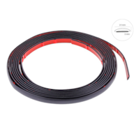 Listwa dekoracyjna, czarny mat, 14 mm x 5 m (86173)