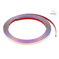 Listwa dekoracyjna, chrom kameleon, 14 mm x 5 m