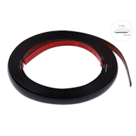 Listwa dekoracyjna, czarny mat, 17 mm x 5 m (86174)