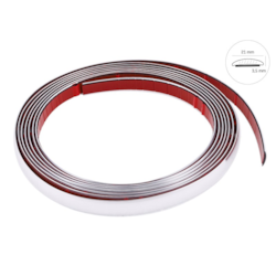 Listwa dekoracyjna, chrom, 21 mm x 5 m (58991)
