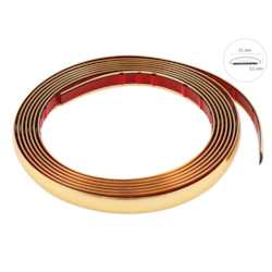 Listwa dekoracyjna, złota, 21 mm x 5 m (86747)