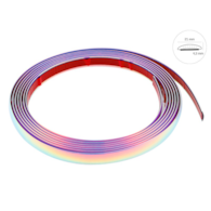 Listwa dekoracyjna, chrom kameleon, 21 mm x 5 m
