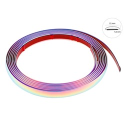 Zierleiste, Regenbogen, 21 mm x 5 m