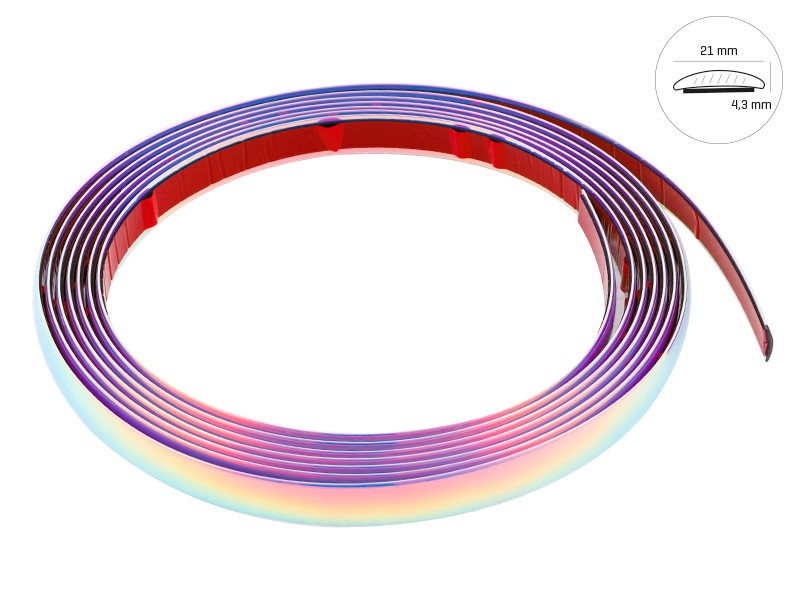 Listwa dekoracyjna, rainbow, 21 mm x 5 m