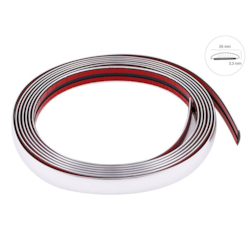 Listwa dekoracyjna, chrom, 26 mm x 5 m (58992)