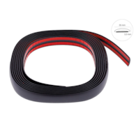 Listwa dekoracyjna, czarny mat, 26 mm x 5 m (86175)