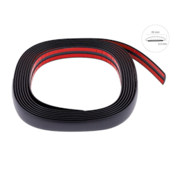 Listwa dekoracyjna, czarny mat, 26 mm x 5 m (86175)