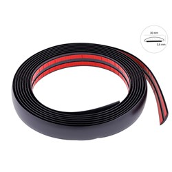 Listwa dekoracyjna, czarny mat, 30 mm x 5 m (86176)