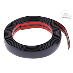 Listwa dekoracyjna, czarny mat, 35 mm x 5 m (86177)