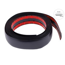 Zierleiste, schwarz matt, 55 mm x 5 m (86178)