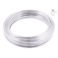Listwa dekoracyjna rantowa, chrom, 8 x 6 mm x 20 m