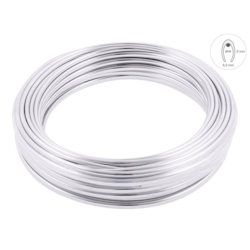 Listwa dekoracyjna rantowa, chrom, 8 x 6 mm x 20 m