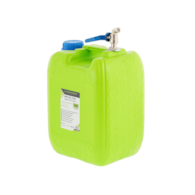 Bidon à eau avec longue valve filetée en métal au top, 10 L