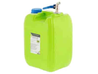 Wasserkanister mit langem Metallventil oben, 10 L