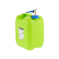 Bidon à eau avec longue valve en métal dans bouchon, 10 L