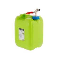 Bidon à eau avec longue valve en métal dans bouchon, 10 L