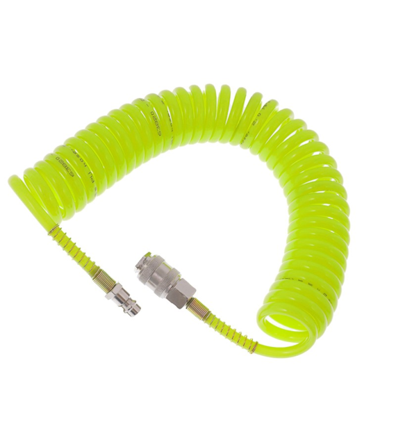 Tuyau spiralé PU 5x8 mm, longueur de 5m