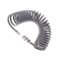 Tuyau spiralé PE 5x8 mm, longueur de 5m