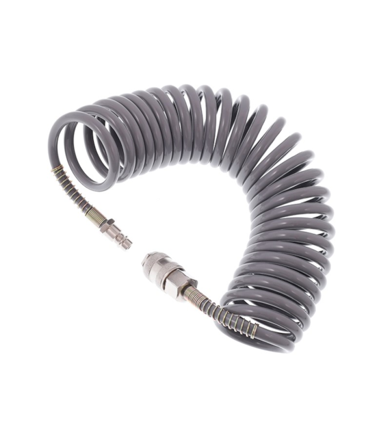 Tuyau spiralé PE 5x8 mm, longueur de 5m
