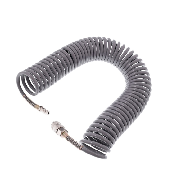 Tuyau spiralé PE 5x8 mm, longueur de 10m