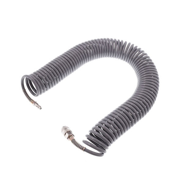 Tuyau spiralé PE 5x8 mm, longueur de 15m