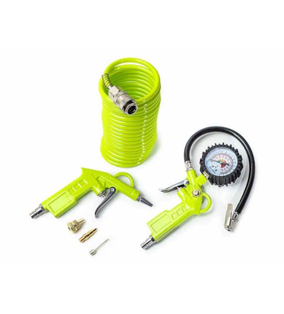 Blow and inflate gun, 5 el.