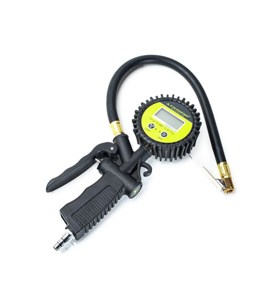 Aufblaspistole mit digitalem Druckmesser max. 7 BAR