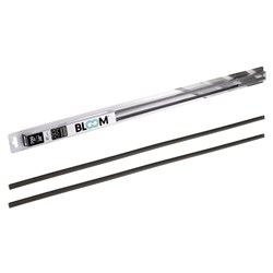 Lames de rechange pour essuie-glaces BLOOM 700 mm / 28 , graphite