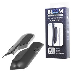 Adaptery #16 do piór wycieraczek bezszkieletowych BLOOM M10, 2 szt.