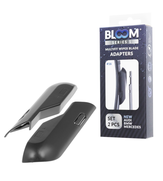 Adapters # 16 for BLOOM  M10 flat wiper blades, 2 pcs