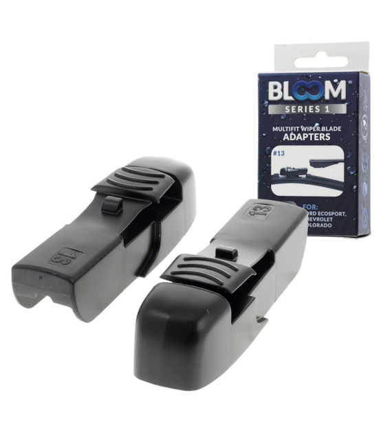 Adaptateurs # 13 pour balais d'essuie-glace plats BLOOM M10, 2 pcs