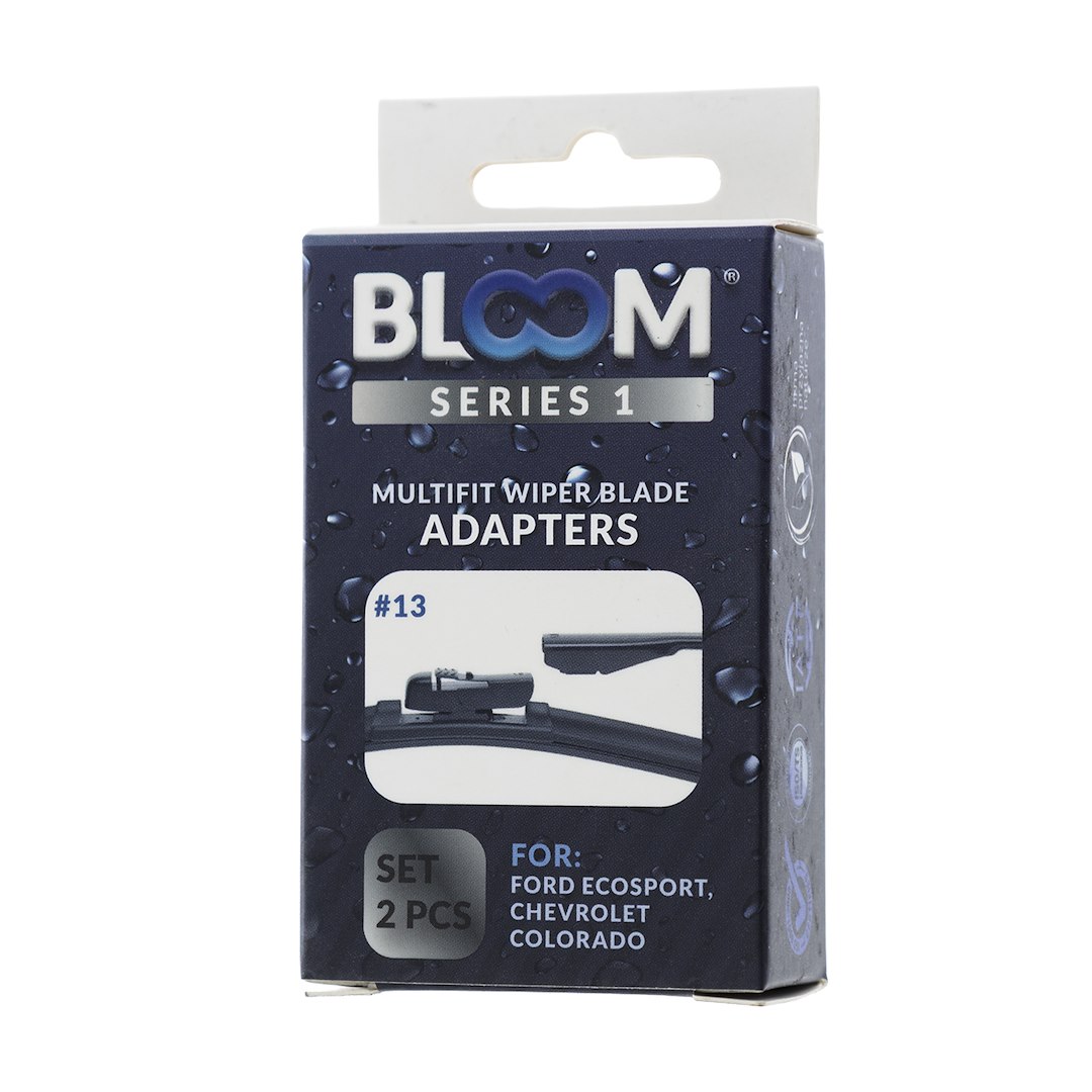 Adapters # 13 for BLOOM  M10 flat wiper blades, 2 pcs
